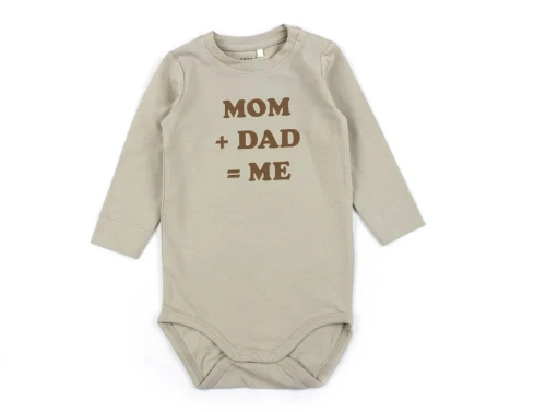 Name It pure cashmere tekstprintet body